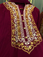 Rawsilk Heavy Handwork 3 Pcs