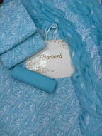 Lawn Dress With Pure Chiffon Dupatta