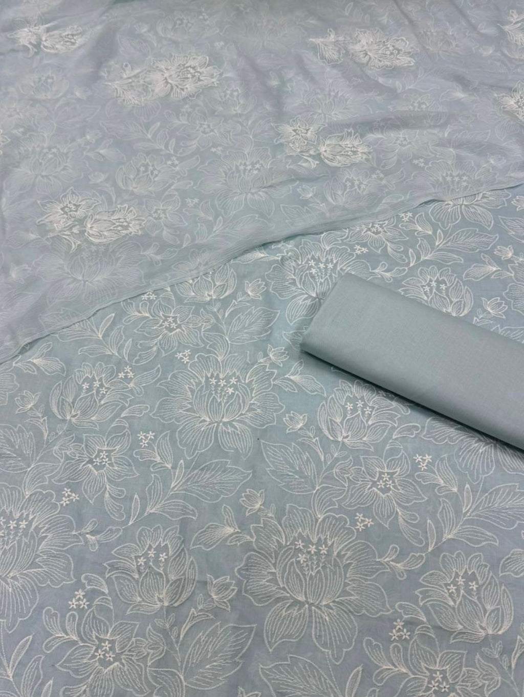 Lawn Dress With Pure Chiffon Dupatta