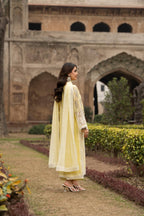 Ready to Wear Georgette Long Shirt with Matte Thread Embroidery