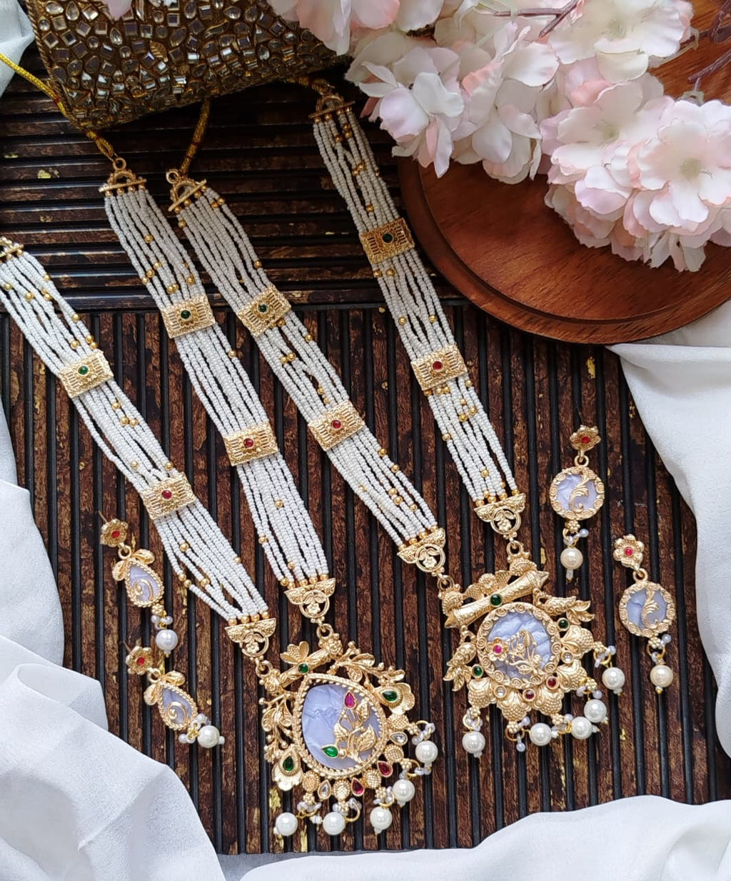 Beautiful South Indian Rajwari  Mala