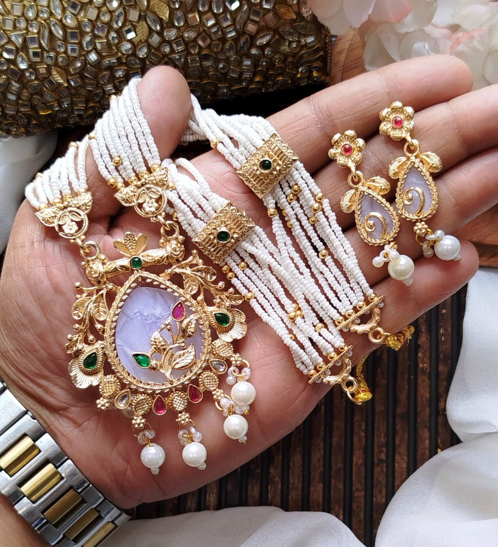 Beautiful South Indian Rajwari  Mala