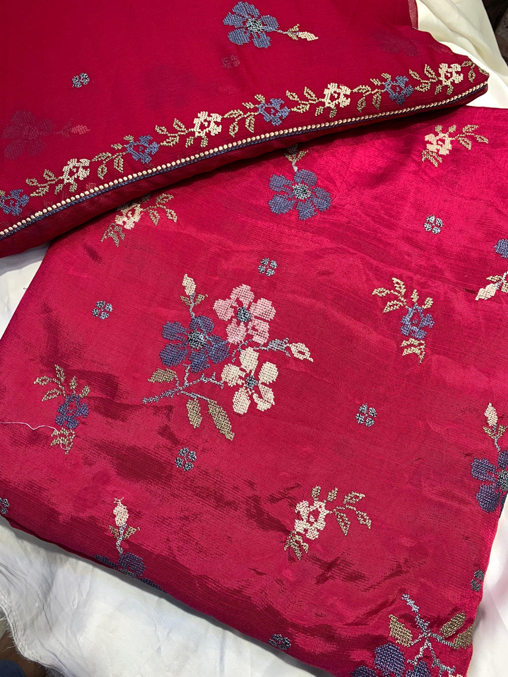 New Design  Pure Rawsilk Suit