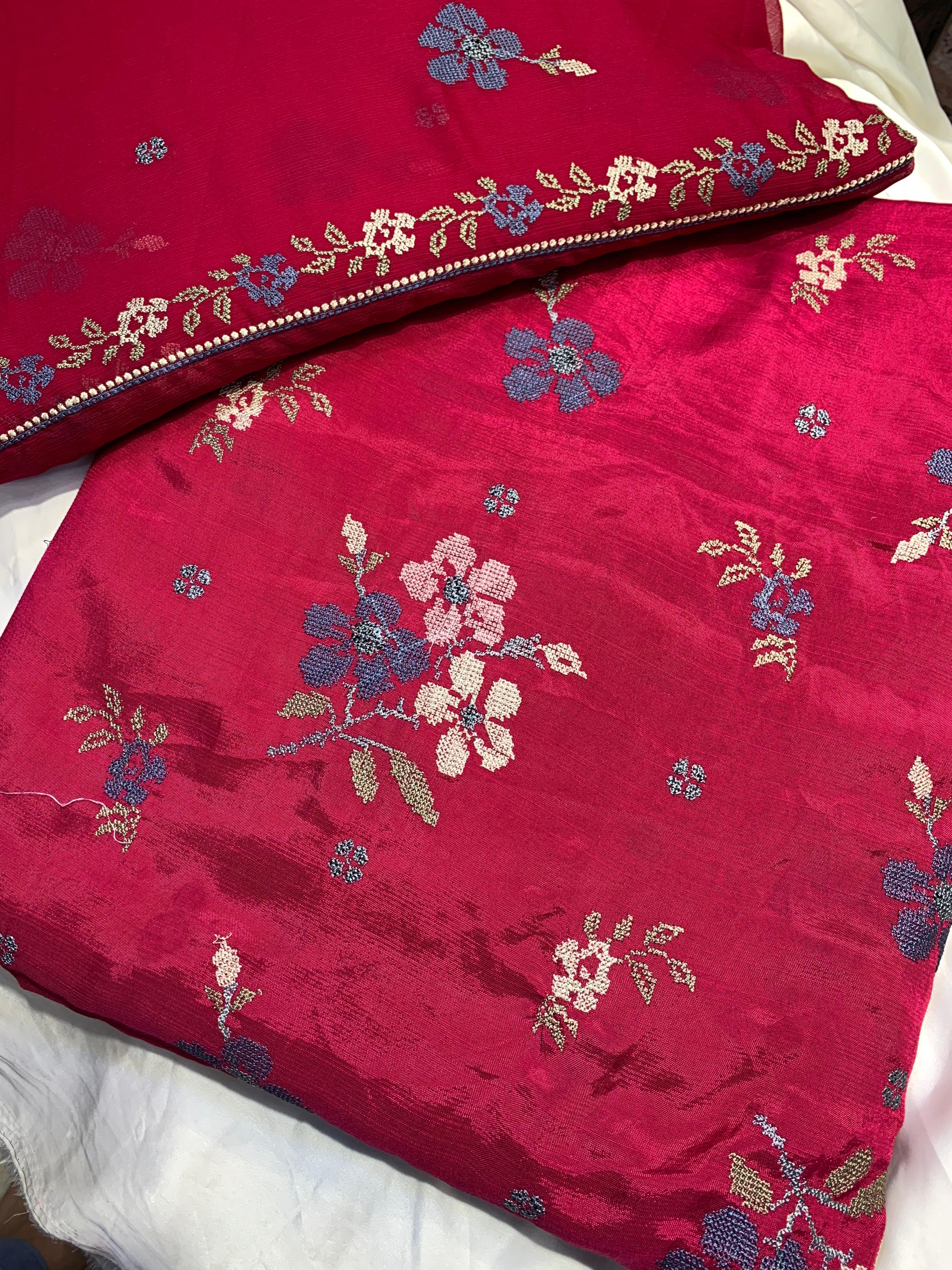 New Design  Pure Rawsilk Suit