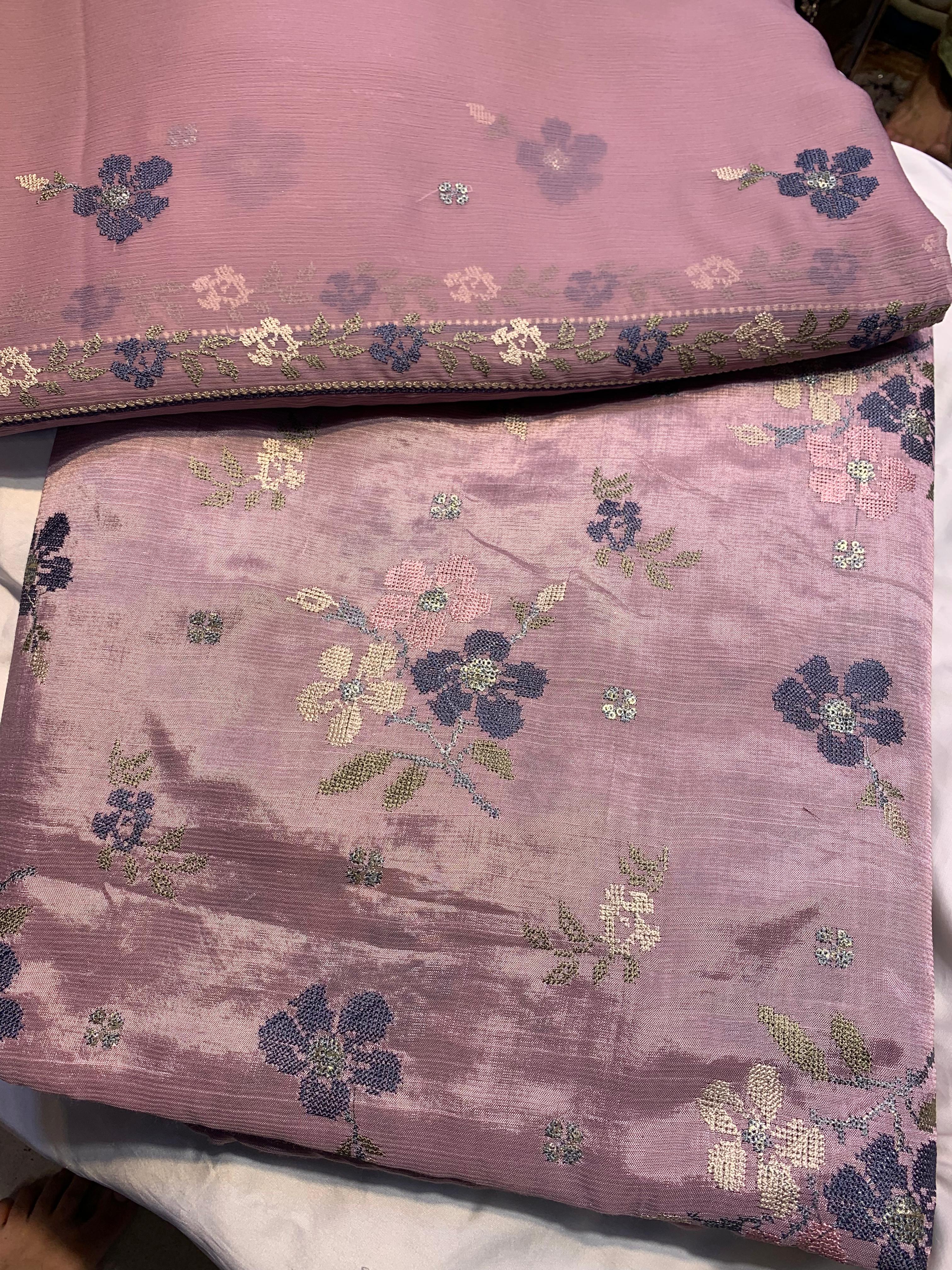 New Design  Pure Rawsilk Suit