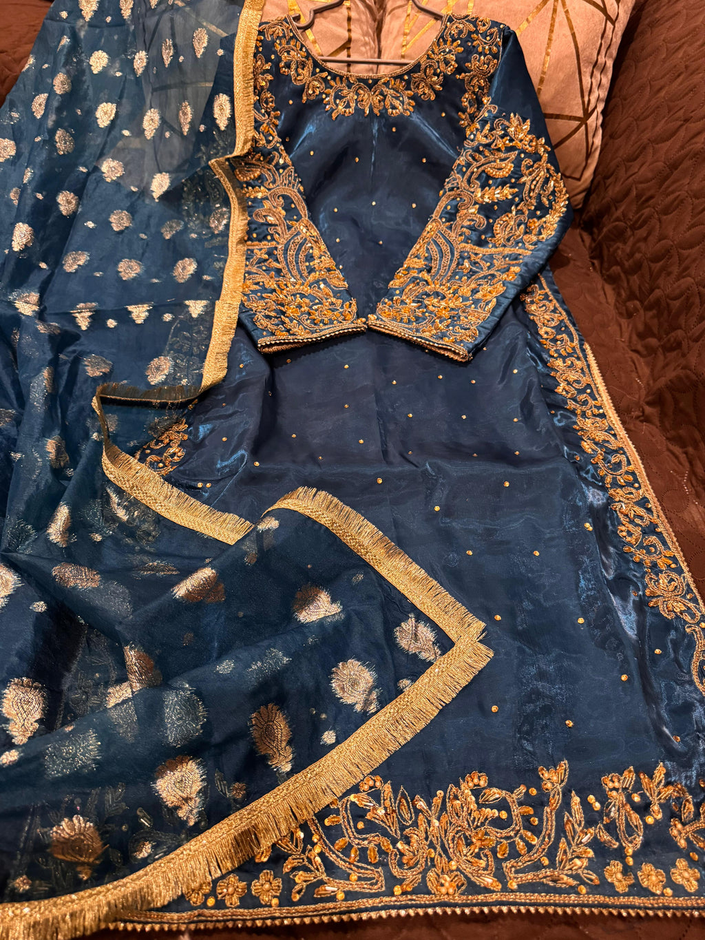 Ready To Wear Luxury Sheesha Silk Ensemble