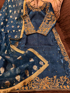 Ready To Wear Luxury Sheesha Silk Ensemble