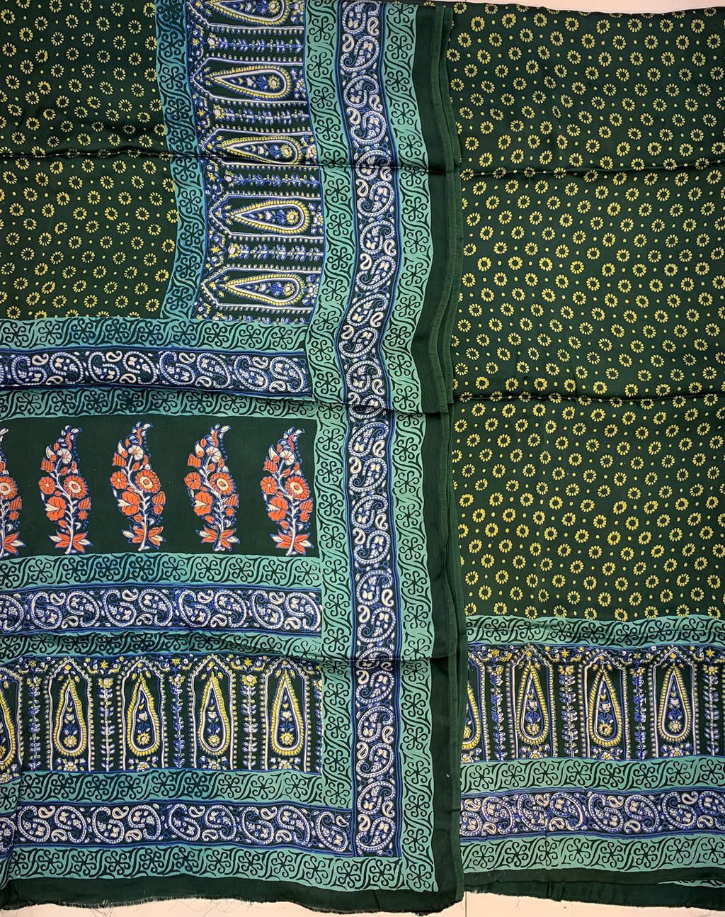 Lawn Ajrak 2 Pcs Suit