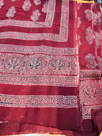 Lawn Ajrak 2 Pcs Suit