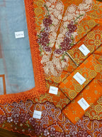 ASIFA NABEEL CHIFFON DUPATTA  Lawn 3 Pcs
