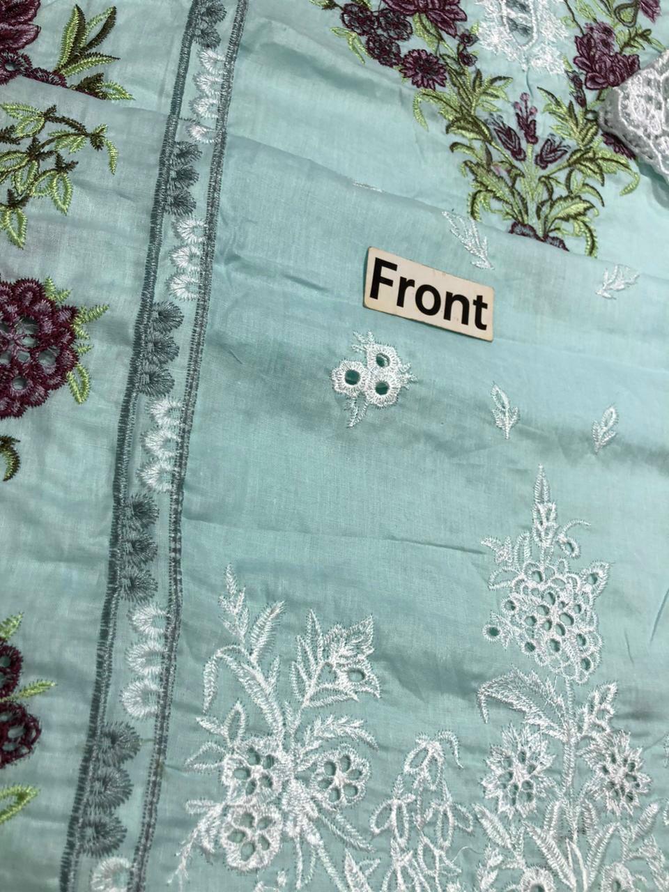 CRIMSON  Fabric Cotton Lawn Shirt ,Trouser With  Organza Digital Dupatta