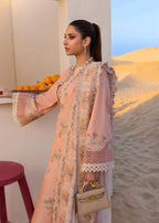 CRIMSON  Fabric Cotton Lawn Shirt ,Trouser With  Organza Digital Dupatta