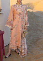CRIMSON  Fabric Cotton Lawn Shirt ,Trouser With  Organza Digital Dupatta