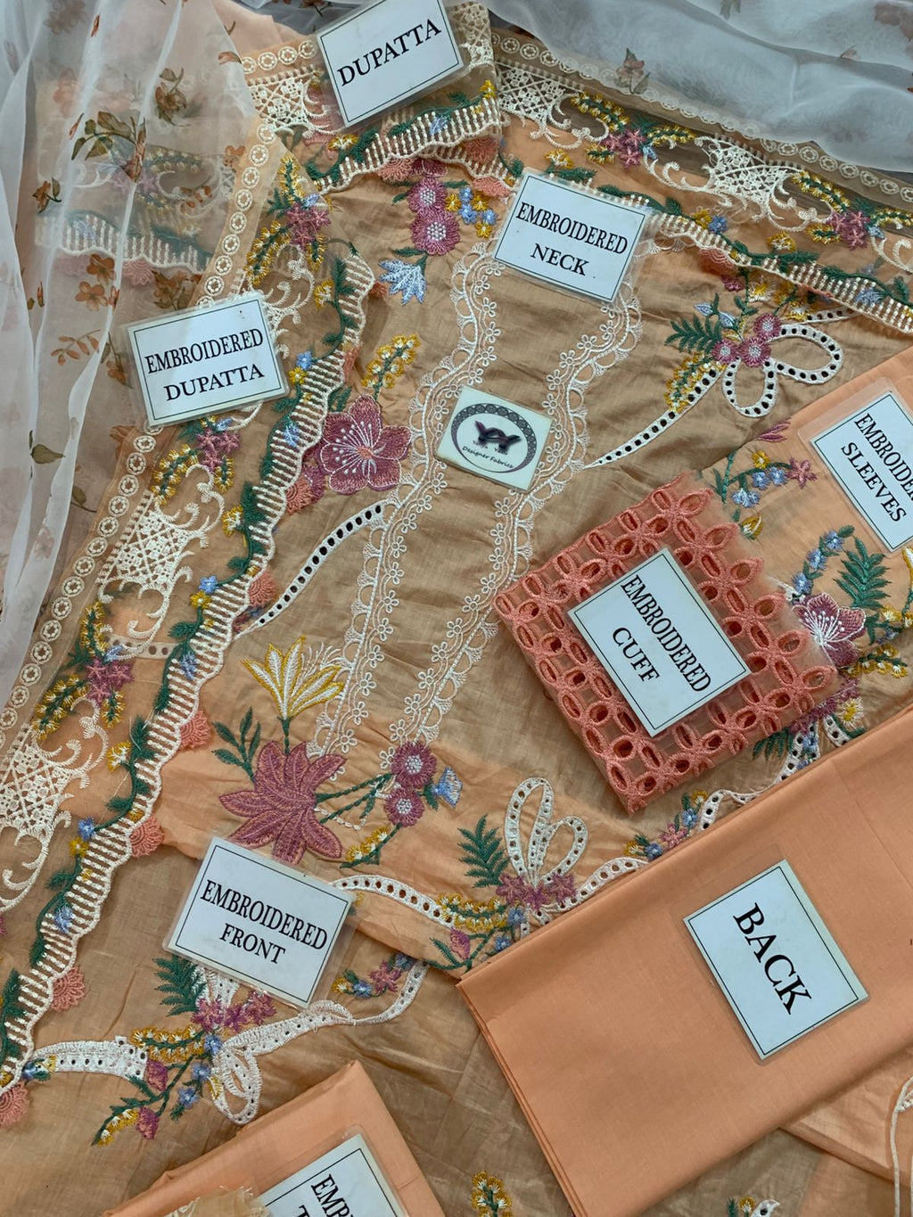 CRIMSON  Fabric Cotton Lawn Shirt ,Trouser With  Organza Digital Dupatta