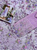 PARESHAY  FABRIC  SWISS LAWN DIGITAL PRINTED