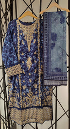 SADABAHAR SIGNATURE EMB LAWN 3 PCS
