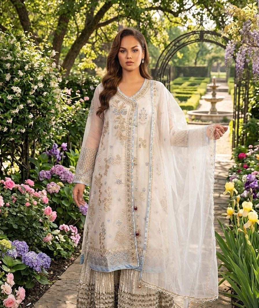 Zahra Rubab ZR-2566 white