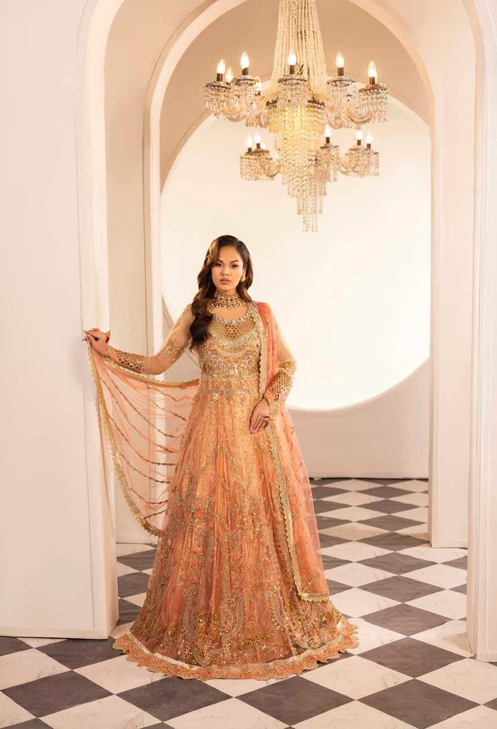 Zahra Rubab ZR-2588 Peach