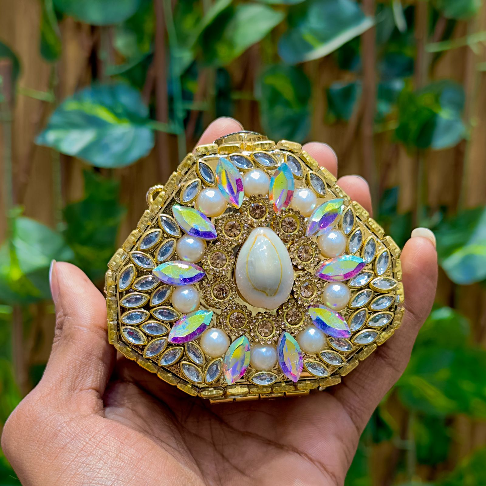 Beautiful New Design Clutch with Chain