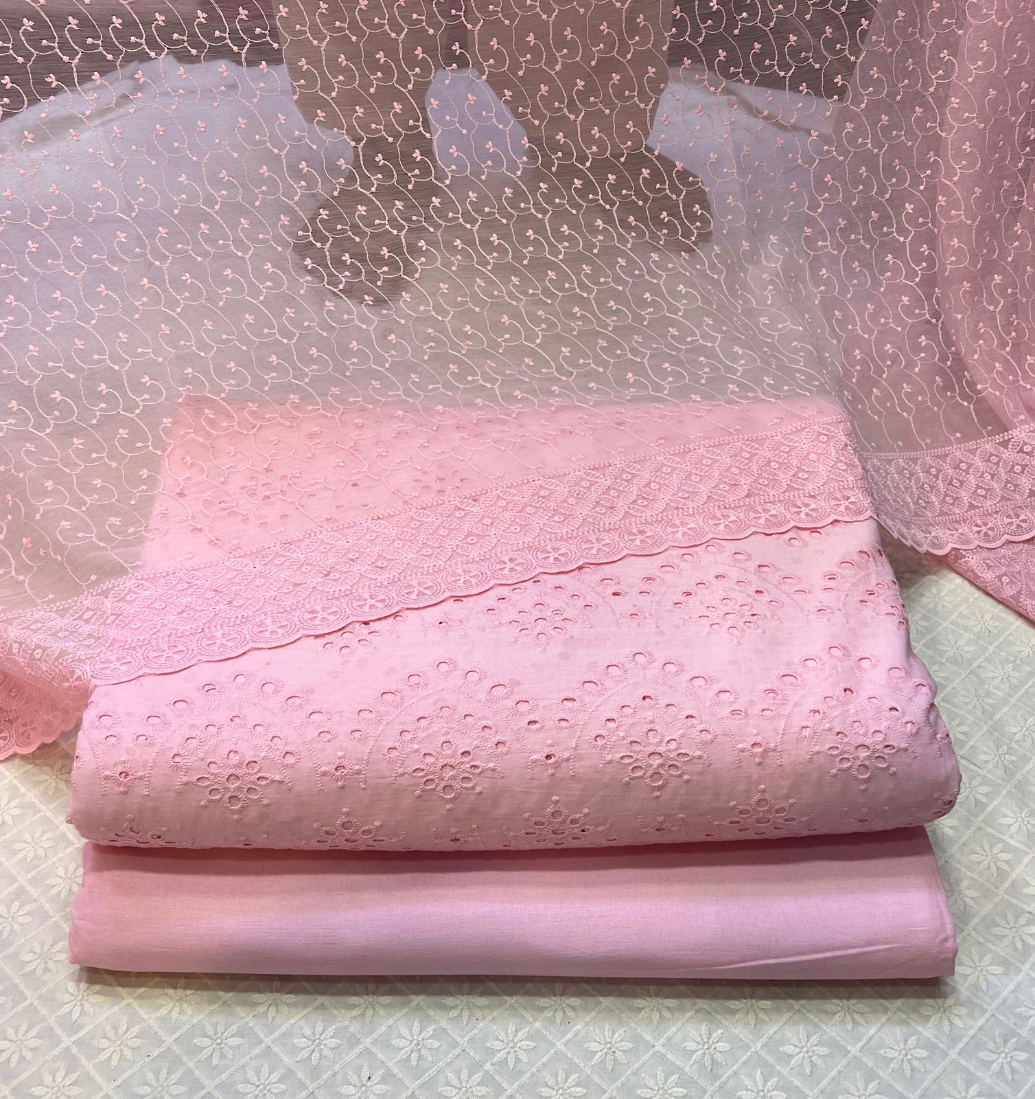 New Chikan Kari 3 Pcs Suit