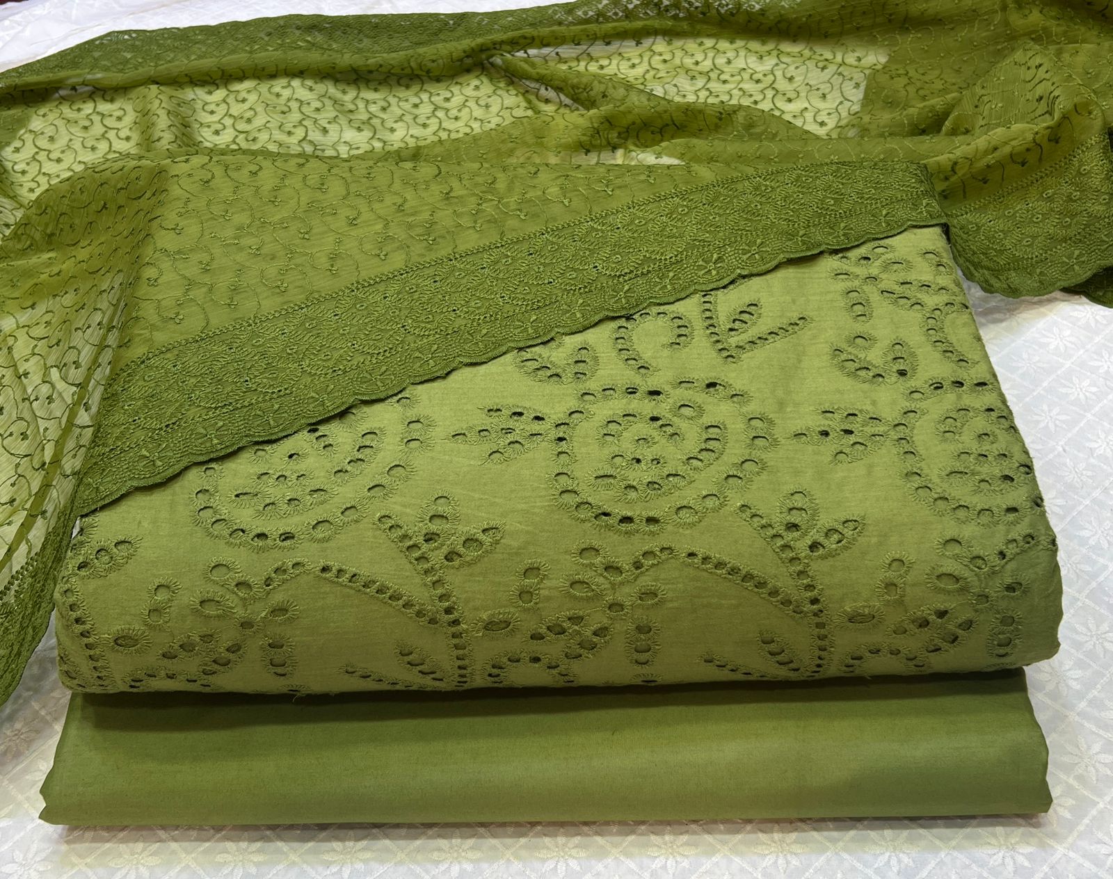 New Chikan Kari 3 Pcs Suit