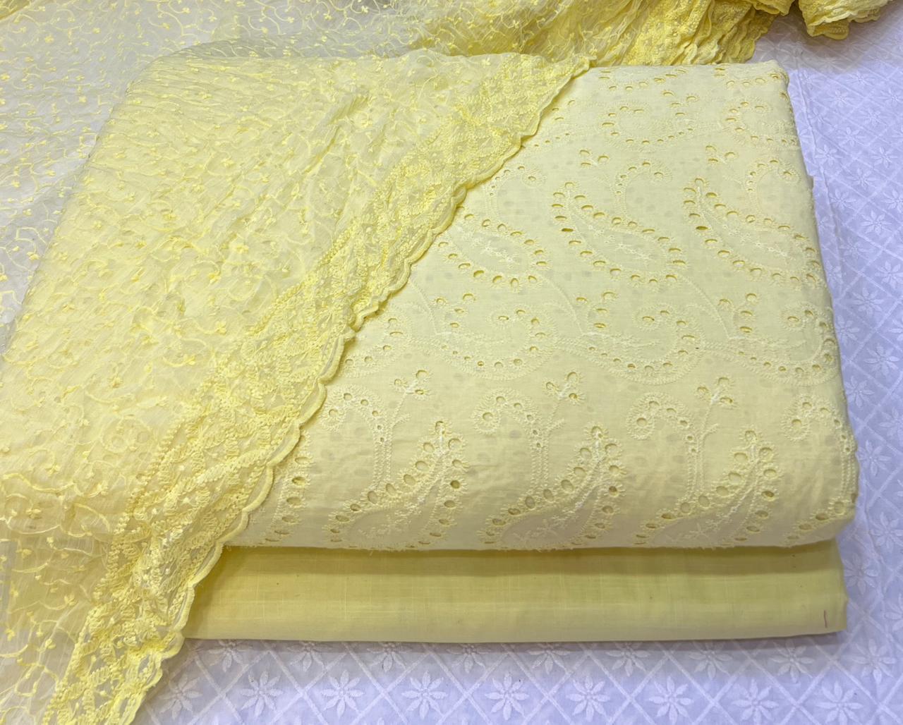 New Chikan Kari 3 Pcs Suit