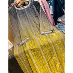 Sheesha Silk Embroidered Long Shirt