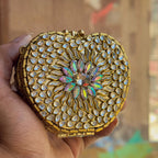 Apple Clutch With Chain