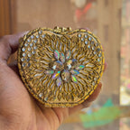 Apple Clutch With Chain