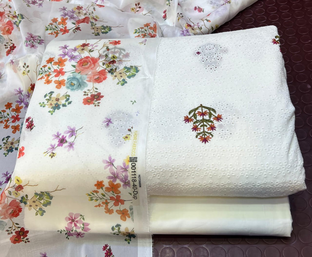 New Chikan Kari 3 Pcs Suit