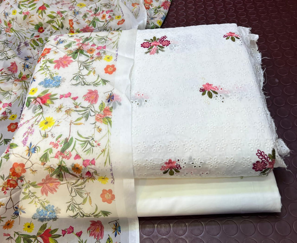 New Chikan Kari 3 Pcs Suit