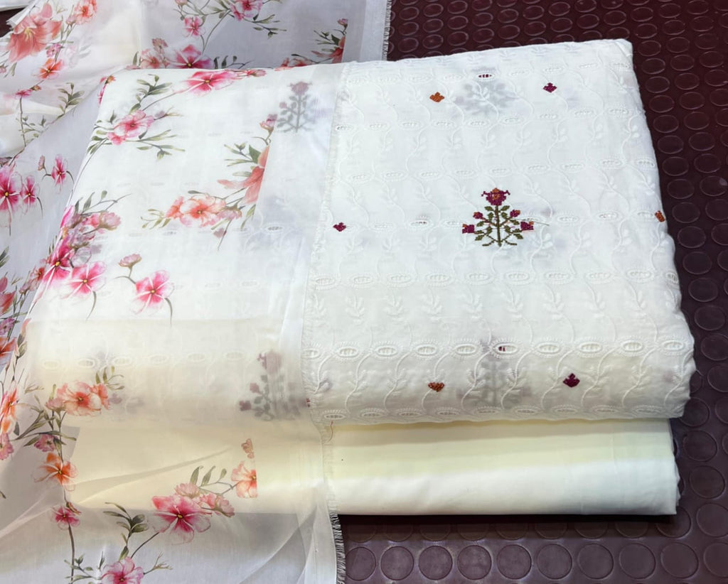 New Chikan Kari 3 Pcs Suit
