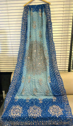 Handmade Work Beautiful Antique MTB  Chunri Gotta work Dupatta