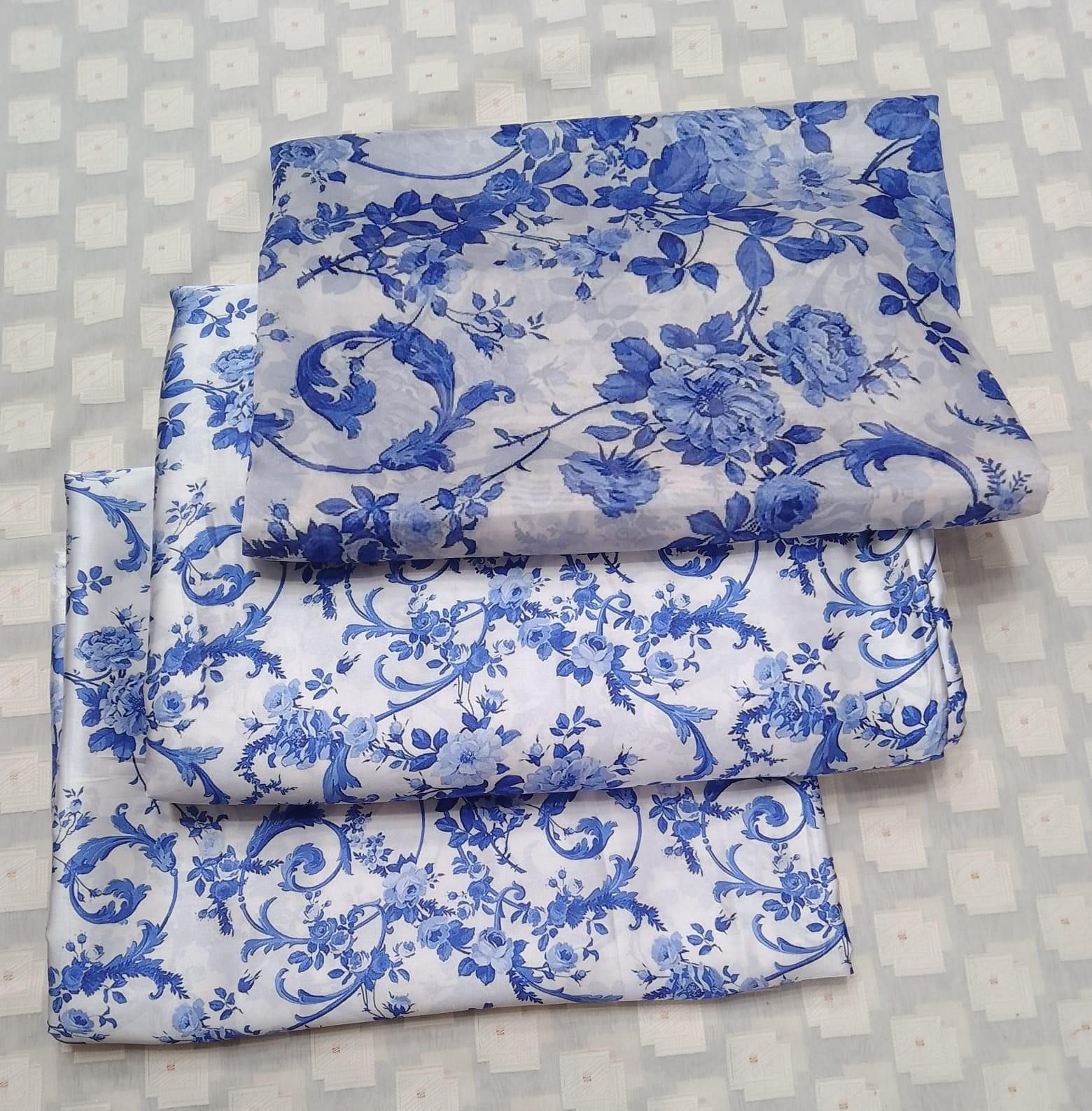 Shamoz Silk Print 3 Pcs