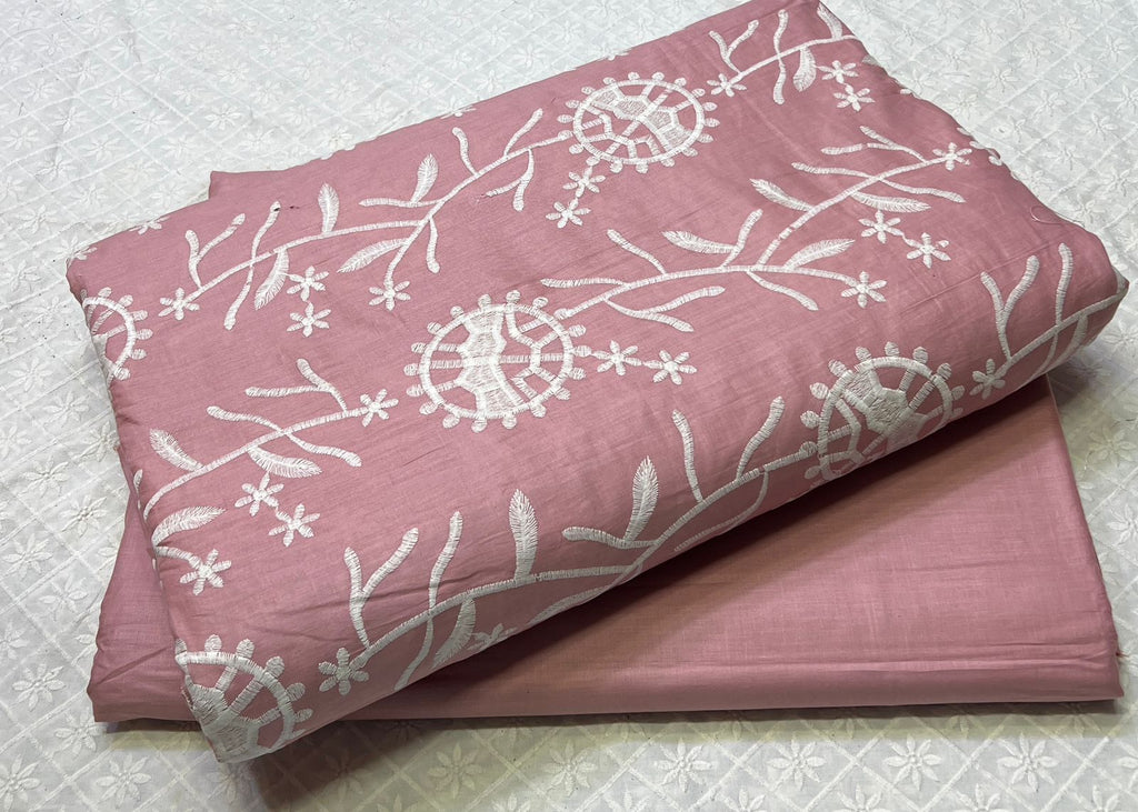 New Pure Lawn Chikan Kari 2 Pcs Suit