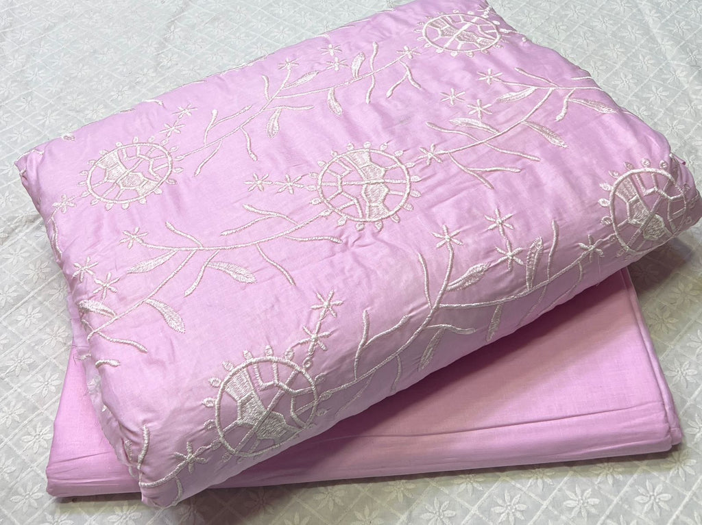 New Pure Lawn Chikan Kari 2 Pcs Suit