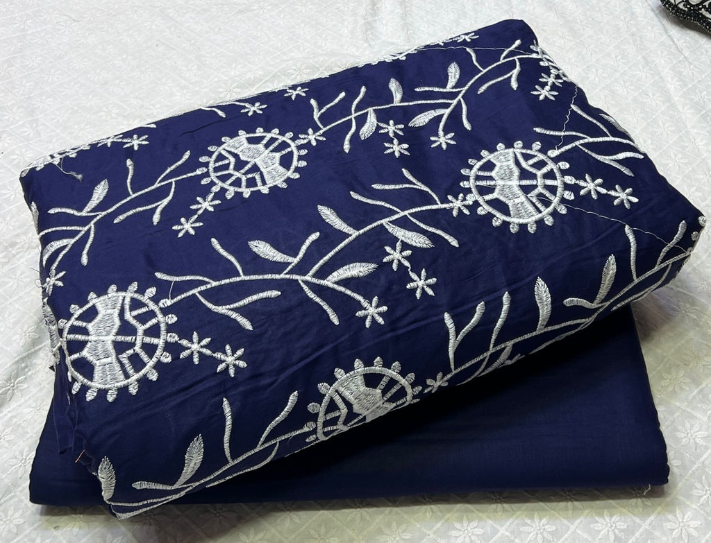 New Pure Lawn Chikan Kari 2 Pcs Suit