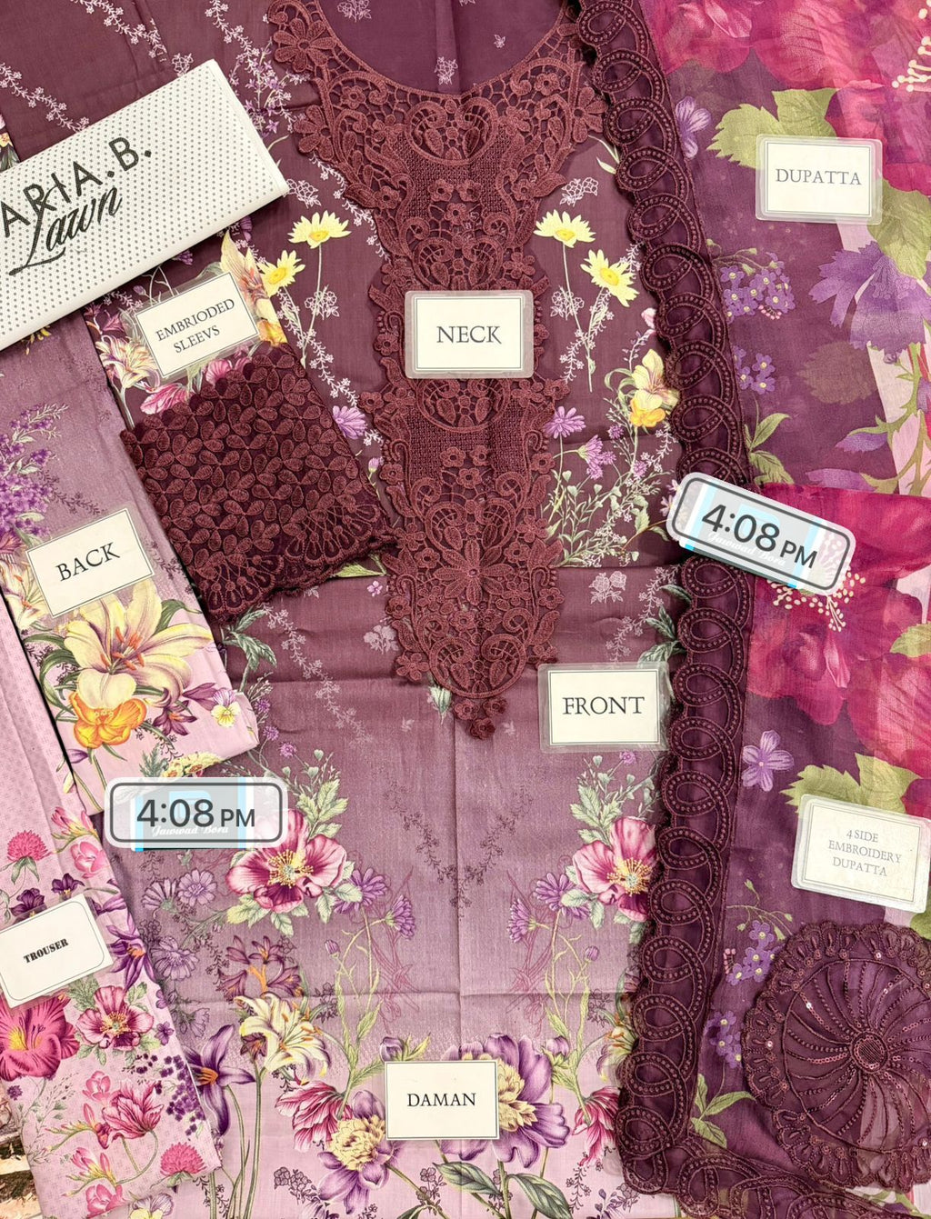 MARIA B M PRINT LAWN