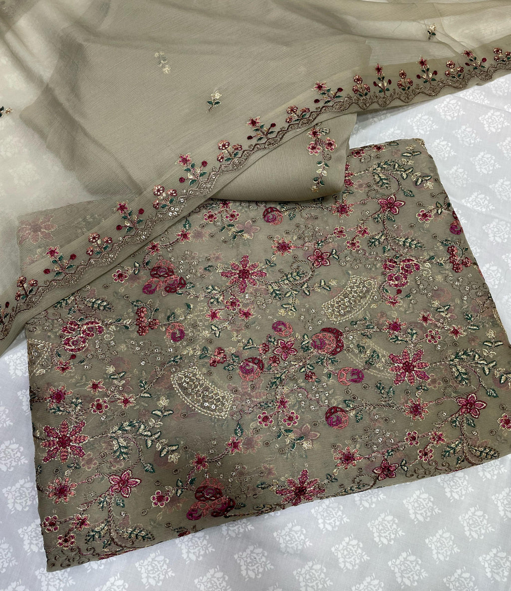 Chiffon Suit 3 Pcs