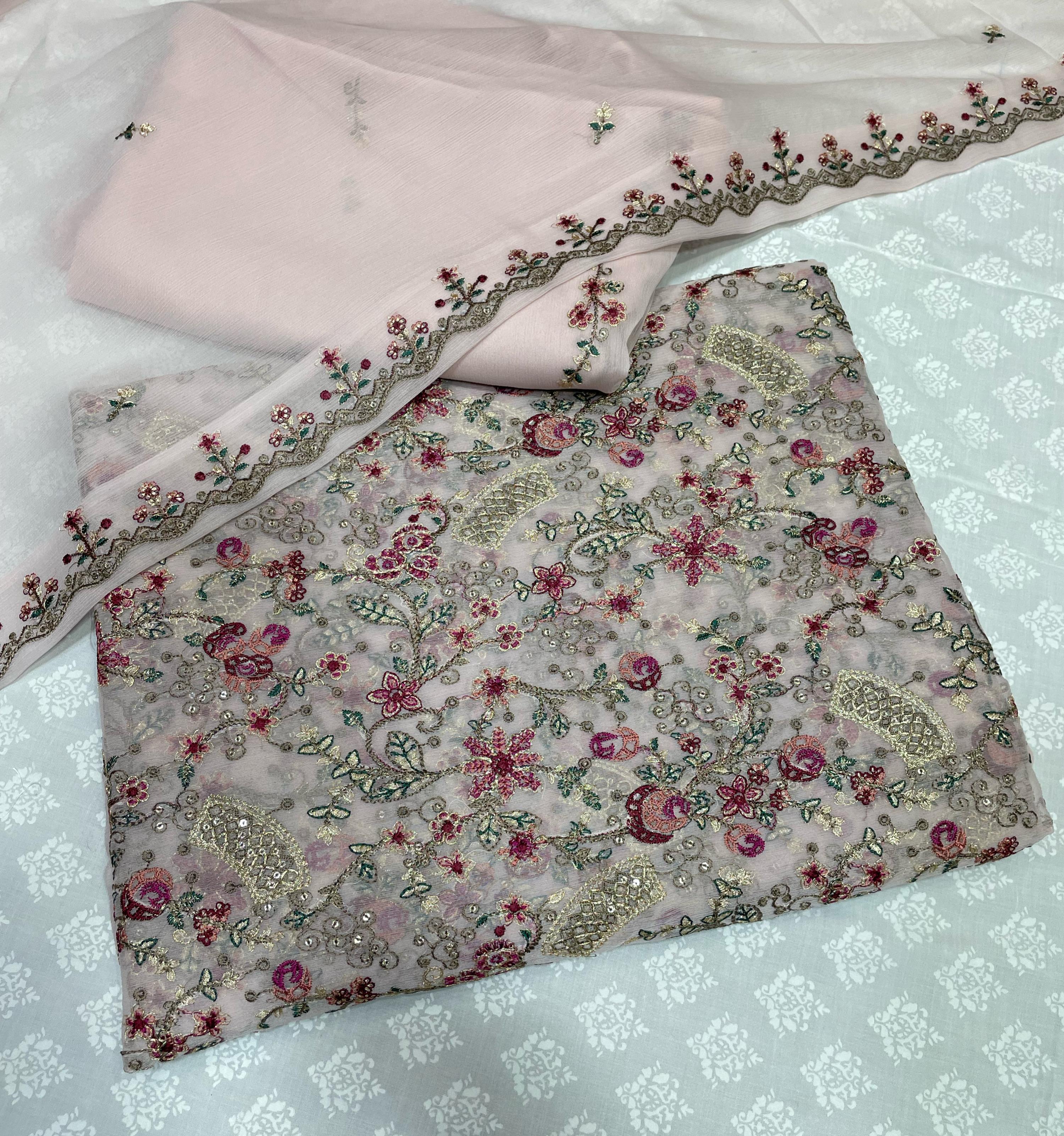 Chiffon Suit 3 Pcs
