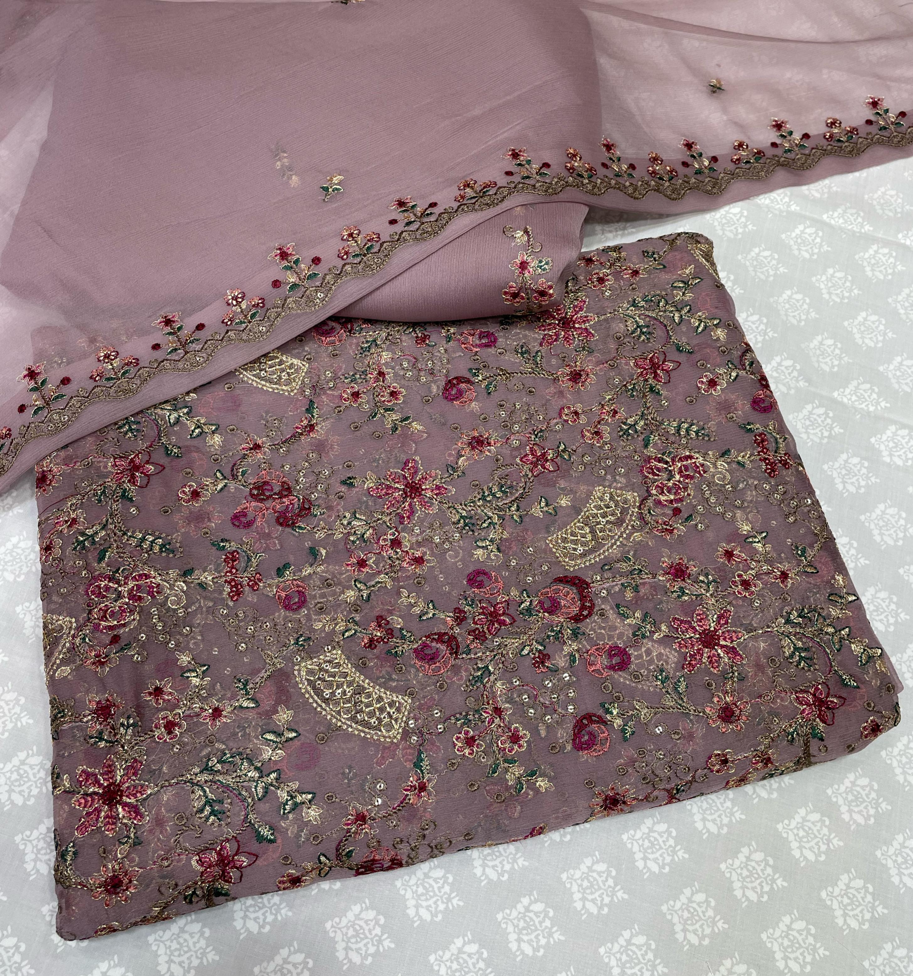 Chiffon Suit 3 Pcs