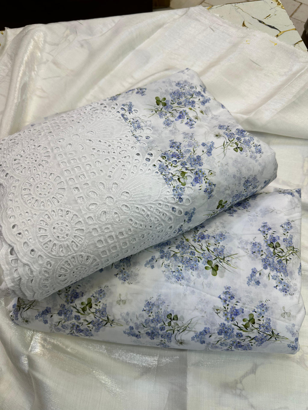 Printed Lawn Pure China Lawn Chicken Kari 2 Pcs