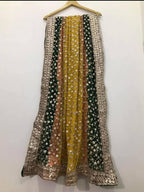 Hand Made Coin Rose Gold Gotta Chunri Shawls