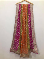 Hand Made Coin Rose Gold Gotta Chunri Shawls