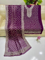 New Gotta Work Collection With Jaal Shirt And Full Heavy Dupatta