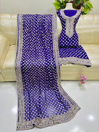 New Gotta Work Collection With Jaal Shirt And Full Heavy Dupatta