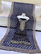 New Gotta Work Collection With Jaal Shirt And Full Heavy Dupatta