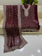 New Gotta Work Collection With Jaal Shirt And Full Heavy Dupatta