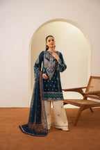 SAJJAL EMBROIDERED 3 PCS (FARSHI)