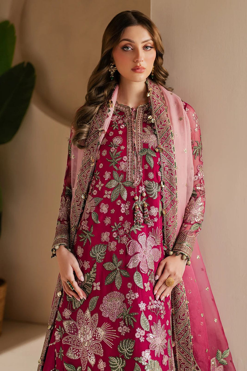 JAZMINE CHIFFON EMBROIDED